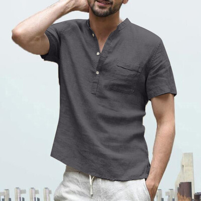 Toponeto Mens Baggy Cotton Linen Solid Color Short Sleeve Retro T Shirts Tops Blouse
Toponeto Mens Baggy Cotton Linen Solid Color Short Sleeve Retro T Shirts Tops Blouse