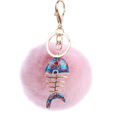 Creative Smart Fishbone Keychain Rex Rabbit Plush Pendant Bag Mobile Phone Charm Fashion Pendant
Creative Smart Fishbone Keychain Rex Rabbit Plush Pendant Bag Mobile Phone Charm Fashion Pendant