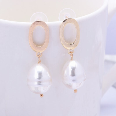 EK314 New Design Metal Gold Color Circle Cross Heart Geometric Irregular Natural Imitation Pearl Drop Earrings for Women Jewelry
EK314 New Design Metal Gold Color Circle Cross Heart Geometric Irregular Natural Imitation Pearl Drop Earrings for Women Jewelry