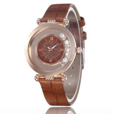Leather strap ladies watch starry sand sand Roman digital watch student simple quartz watch
Leather strap ladies watch starry sand sand Roman digital watch student simple quartz watch