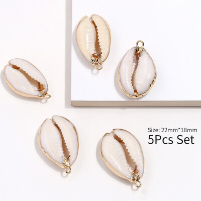 5 Pcs Gold Plated Sea Shells For Jewelry Fashion DIY Handmade Home Decor Natural Shell Craft Accessories Ornaments
5 Pcs Gold Plated Sea Shells For Jewelry Fashion DIY Handmade Home Decor Natural Shell Craft Accessories Ornaments