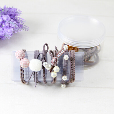 Youjia UPLUS Xiaoqing Xinsen female high elastic hair band hair band hair rope set 12 low-key coffee head rope hair ring leather case Japan&South Korea hair accessories headdress
Youjia UPLUS Xiaoqing Xinsen female high elastic hair band hair band hair rope set 12 low-key coffee head rope hair ring leather case Japan&South Korea hair accessories headdress