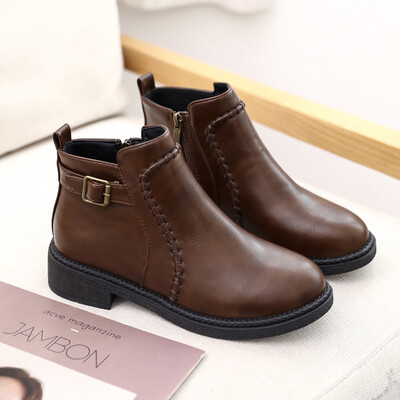 Chelsea Shoe Girls Brit Wind Boots Autumn Bare Boots Student Flat-bottomed Chic Martin Boots Girls
Chelsea Shoe Girls Brit Wind Boots Autumn Bare Boots Student Flat-bottomed Chic Martin Boots Girls