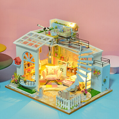 Tailored 3D Wooden DIY Miniature House Furniture LED House Puzzle Decorate Creative Gifts
Tailored 3D Wooden DIY Miniature House Furniture LED House Puzzle Decorate Creative Gifts