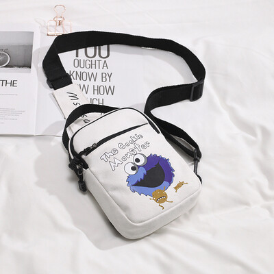Ins breast bag lady crosses the aisle with new print bag soft sister cute cartoon Sesame Street bag
Ins breast bag lady crosses the aisle with new print bag soft sister cute cartoon Sesame Street bag