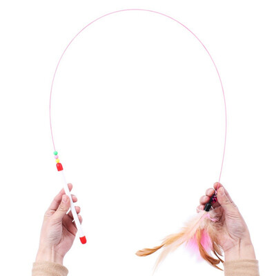 Funny Cat Kitten Pet Teaser Feather Wire Chaser Pet Toy Interesting Wand Beads Play Best Gifts For Cat Cats Supplies
Funny Cat Kitten Pet Teaser Feather Wire Chaser Pet Toy Interesting Wand Beads Play Best Gifts For Cat Cats Supplies