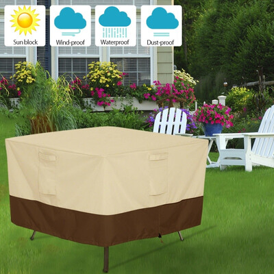 420PU210D Square Waterproof Garden Square Patio Outdoor Furniture Cover
420PU210D Square Waterproof Garden Square Patio Outdoor Furniture Cover