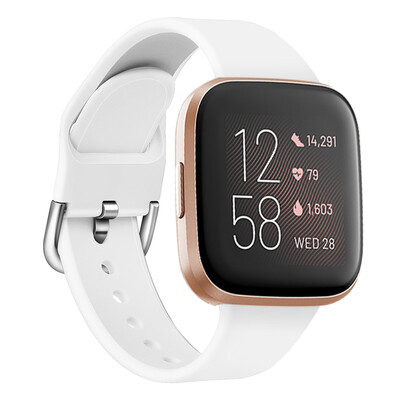ECSEM Sport Band for Fitbit Versa LiteSE Soft Breathable Silicone Strap Replacement Wristband for Men Women
ECSEM Sport Band for Fitbit Versa LiteSE Soft Breathable Silicone Strap Replacement Wristband for Men Women
