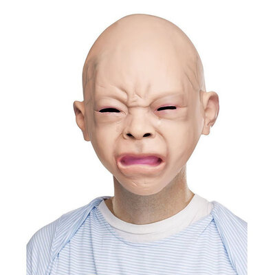 New Hot Creepy Halloween Costume Prop Cry Boy Full Head Latex Rubber Masquerade Mask Funny Evening Party Face Masks
New Hot Creepy Halloween Costume Prop Cry Boy Full Head Latex Rubber Masquerade Mask Funny Evening Party Face Masks
