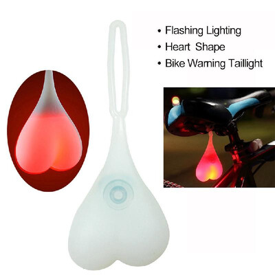 Bicycle Night Riding Light Bike Flashing Light Cycling MTB Lamp Warning Taillight Heart Shape
Bicycle Night Riding Light Bike Flashing Light Cycling MTB Lamp Warning Taillight Heart Shape