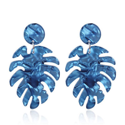 EK429 Bohemian Monstera Leaf Dangle Earring for Women Acrylic Resin Statement Tropical Plant Jewelry Acetate Brincos Lover Gifts
EK429 Bohemian Monstera Leaf Dangle Earring for Women Acrylic Resin Statement Tropical Plant Jewelry Acetate Brincos Lover Gifts