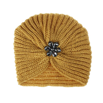 Tailored Women Girls Keep Warm Winter Crystal Flower Knitted Hat Wool Hemming Hat Ski Hat
Tailored Women Girls Keep Warm Winter Crystal Flower Knitted Hat Wool Hemming Hat Ski Hat