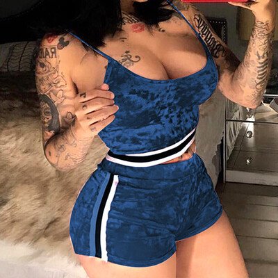 Roseonmyhand Women Fashion Velvet Tops Short Pants Split 2 Piece Set Casual Casual Outfit
Roseonmyhand Women Fashion Velvet Tops Short Pants Split 2 Piece Set Casual Casual Outfit