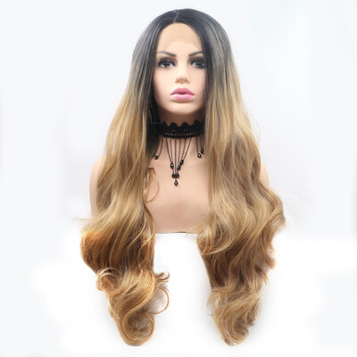 Amazing Star Lace Frontal Wigs Mixed Color Long Wavy Hair Heat Resistant Fiber Side Part Synthetic Hair
Amazing Star Lace Frontal Wigs Mixed Color Long Wavy Hair Heat Resistant Fiber Side Part Synthetic Hair
