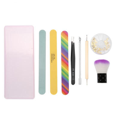 Greensen Manicure Kit Nail File Sponge Buffer Nail Polish Cuticle Dead Skin Removal Care Tools Set
Greensen Manicure Kit Nail File Sponge Buffer Nail Polish Cuticle Dead Skin Removal Care Tools Set
