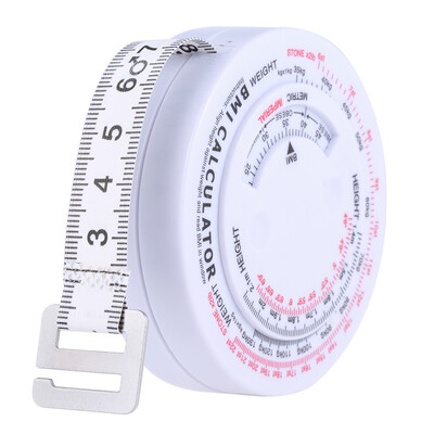 150cm Body Tape Mass Index Retractable Measurement Tape Body Accurate Calculator Diet Weight Loss
150cm Body Tape Mass Index Retractable Measurement Tape Body Accurate Calculator Diet Weight Loss