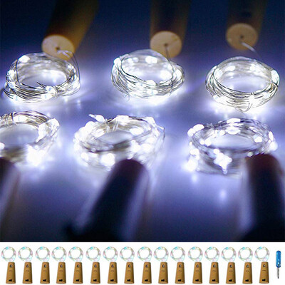 Gobestart 16Pcs Cork Shaped LED Night Light Starry Light Wine Bottle Lamp For Party Decor
Gobestart 16Pcs Cork Shaped LED Night Light Starry Light Wine Bottle Lamp For Party Decor