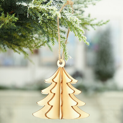 Tailored Wooden DIY Pendant 3D Christmas Hanger For Christmas Tree Interior Decoration
Tailored Wooden DIY Pendant 3D Christmas Hanger For Christmas Tree Interior Decoration