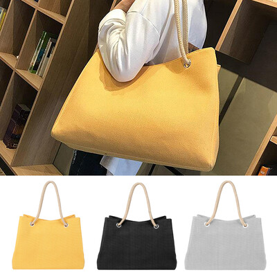 Fashion Women Linen Handbag Large Shopping Tote Holiday Big Basket Bags Summer Beach Bag Woven Beach Shoulder Bag
Fashion Women Linen Handbag Large Shopping Tote Holiday Big Basket Bags Summer Beach Bag Woven Beach Shoulder Bag