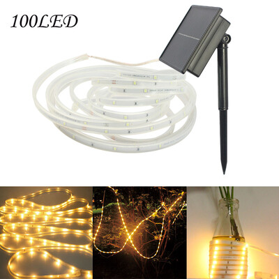 Gobestart Solar LED Strip Light 100LED Outdoor Lawn Romantic Decoration Fairy Light Strip
Gobestart Solar LED Strip Light 100LED Outdoor Lawn Romantic Decoration Fairy Light Strip