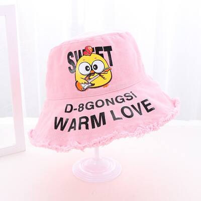 New Korean version of female summer fringed bonnet cartoon letters printing&dyeing fisherman bonnet sunshade sunscreen hat
New Korean version of female summer fringed bonnet cartoon letters printing&dyeing fisherman bonnet sunshade sunscreen hat