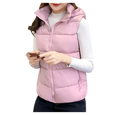 Toponeto 5 Colors Fashion Women Warm Solid Hooded Vest Cotton Short Jacket Coat Vest
Toponeto 5 Colors Fashion Women Warm Solid Hooded Vest Cotton Short Jacket Coat Vest