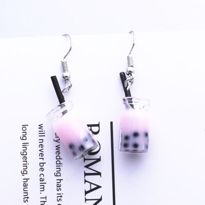 EK642 Hot Creative Unique Bubble Tea Drop Earrings for Women Personality Milk Tea Drink Earring Funny Party Jewelry Girl Gift
EK642 Hot Creative Unique Bubble Tea Drop Earrings for Women Personality Milk Tea Drink Earring Funny Party Jewelry Girl Gift