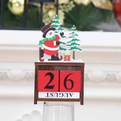 Siaonvr Christmas Decorations European Pastoral Craft Wooden Creative Ornaments Calendar
Siaonvr Christmas Decorations European Pastoral Craft Wooden Creative Ornaments Calendar