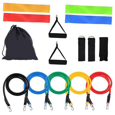 Ktaxon 15 in 1 5 in 1 Resistance Bands Set with Door Anchor Ankle Strap & Carrey Bag for Resistance Training Physical
Ktaxon 15 in 1 5 in 1 Resistance Bands Set with Door Anchor Ankle Strap & Carrey Bag for Resistance Training Physical
