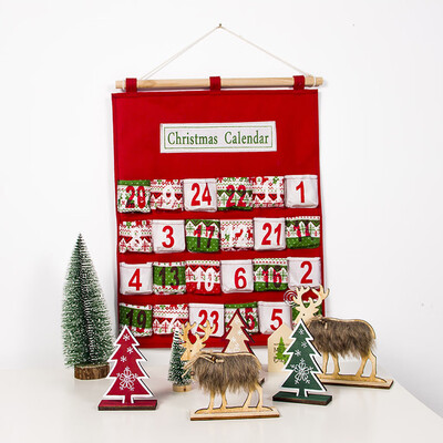 〖Follure〗Merry to Christmas Advent Calendar Traditional Wall Hanging Decoration
〖Follure〗Merry to Christmas Advent Calendar Traditional Wall Hanging Decoration