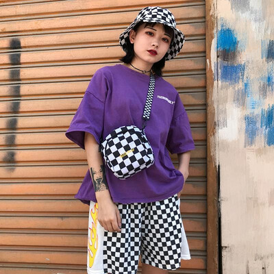 Women Men Crossbody Bag Chest Bag Letters Print Durable Casual Shoulder Mini Bag BlackPuepleWhite
Women Men Crossbody Bag Chest Bag Letters Print Durable Casual Shoulder Mini Bag BlackPuepleWhite