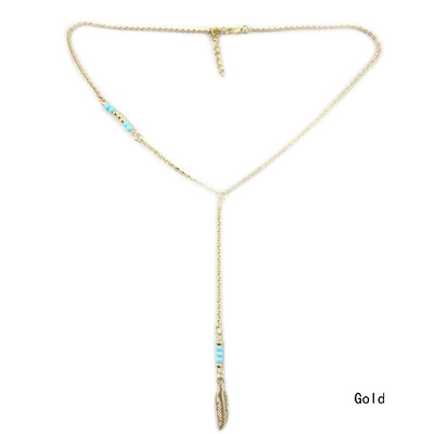 Charm Chic Chic Vintage Boho Ethnic StyleJewelry Hollow Feather Pendant Lady Chain Necklace
Charm Chic Chic Vintage Boho Ethnic StyleJewelry Hollow Feather Pendant Lady Chain Necklace