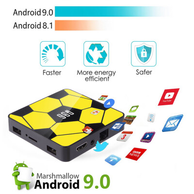 Q96 Smart Android 90 TV Box RK3229 Quad Core UHD 4K Media Player 2GB 16GB 24G WiFi H265 VP9 HDR10 Video Player Voice Remote C
Q96 Smart Android 90 TV Box RK3229 Quad Core UHD 4K Media Player 2GB 16GB 24G WiFi H265 VP9 HDR10 Video Player Voice Remote C