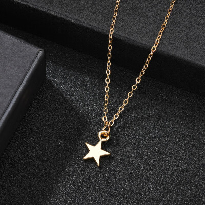 Vintage Gold Heart Round Star Pendant Necklace For Women Korean Eye Best Friend Necklace For Women Fashion Bohemian Jewelry
Vintage Gold Heart Round Star Pendant Necklace For Women Korean Eye Best Friend Necklace For Women Fashion Bohemian Jewelry
