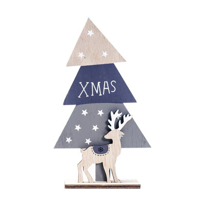 DIY Wooden Reindeer Christmas Tree Assembly Christmas Crafts Desktop Ornaments Holiday Party Decor Supplies
DIY Wooden Reindeer Christmas Tree Assembly Christmas Crafts Desktop Ornaments Holiday Party Decor Supplies