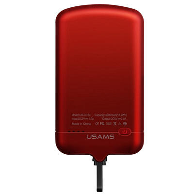 USAMS Mini 2A Nano Adsorption Back Clipped Power Bank 4000mAh External Power Bank Battery Charger For IPHONE Android
USAMS Mini 2A Nano Adsorption Back Clipped Power Bank 4000mAh External Power Bank Battery Charger For IPHONE Android