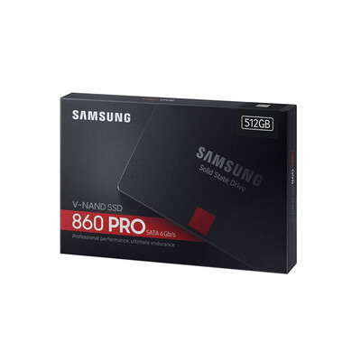 SAMSUNG 860 PRO SSD Internal Solid State Disk Drive 25" SATA III 512GB for Laptop Desktop PC
SAMSUNG 860 PRO SSD Internal Solid State Disk Drive 25" SATA III 512GB for Laptop Desktop PC