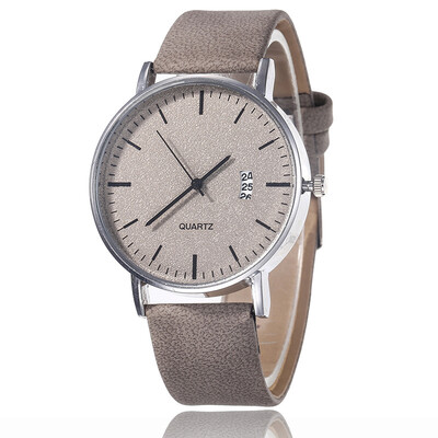 Fashion Nordic style leather men&women watch frosted dial simple calendar watch quartz watch
Fashion Nordic style leather men&women watch frosted dial simple calendar watch quartz watch