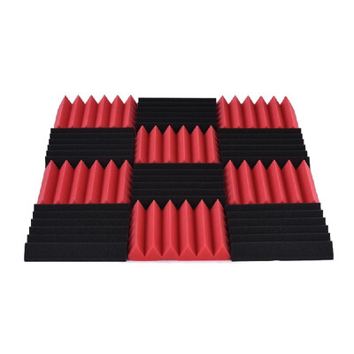12 Pack Studio Acoustic Foams Sponge Panels Tiles Absorption Sound Insulation Foam Triangle Flame-retardant High Density 30 30cm
12 Pack Studio Acoustic Foams Sponge Panels Tiles Absorption Sound Insulation Foam Triangle Flame-retardant High Density 30 30cm
