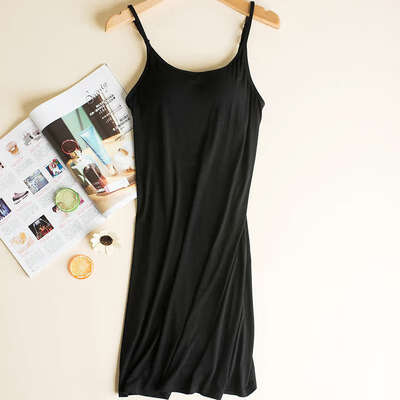 Sexy Spaghetti strap Nightgown O neck camisole comfortable Home clothes casual nightdress with Chest Pad Sleepdress
Sexy Spaghetti strap Nightgown O neck camisole comfortable Home clothes casual nightdress with Chest Pad Sleepdress