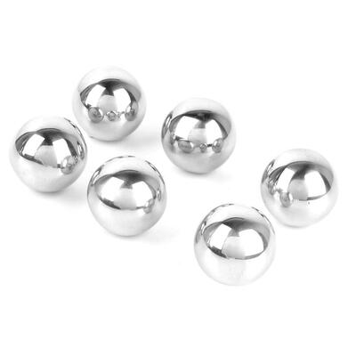 Greensen 6Pcs Stainless Steel Ice Cube Whiskey Vodka Stones Ball Ice Chiller Stone Beer Wine Cooling Bal
Greensen 6Pcs Stainless Steel Ice Cube Whiskey Vodka Stones Ball Ice Chiller Stone Beer Wine Cooling Bal