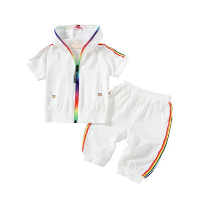 2Pcs Summer Kids Baby Boy Short Sleeve Zipper Sweatshirt HoodiesShorts Outfit Clothes Set
2Pcs Summer Kids Baby Boy Short Sleeve Zipper Sweatshirt HoodiesShorts Outfit Clothes Set
