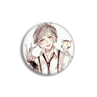 1Pc Anime Bungo Stray Dogs Cosplay Badge Atsushi Brooch Pin Dazai Osamu Brooch Pins For Backpack Clothes
1Pc Anime Bungo Stray Dogs Cosplay Badge Atsushi Brooch Pin Dazai Osamu Brooch Pins For Backpack Clothes