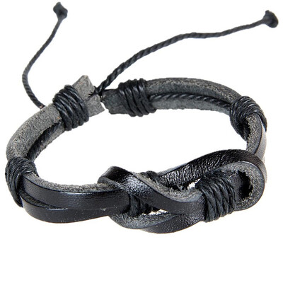 Stylish Accessories Retro Hand-woven Leather Strap Buckle Knot Leather Bracelet Unisex
Stylish Accessories Retro Hand-woven Leather Strap Buckle Knot Leather Bracelet Unisex