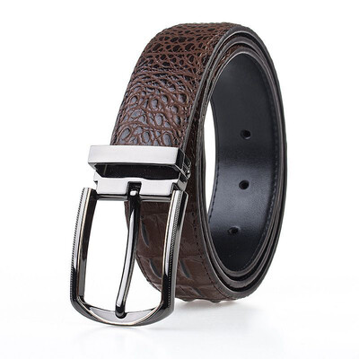 New Men leather belt high quality Alloy pin buckle belt Business affairs Men high quality casual solid color belt
New Men leather belt high quality Alloy pin buckle belt Business affairs Men high quality casual solid color belt