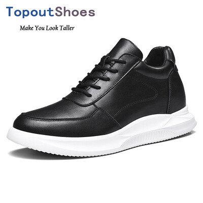 TopoutShoes Elevator Men Casual Shoes Height Increasing Leather Walking Shoes Add Taller 28inch 7cm
TopoutShoes Elevator Men Casual Shoes Height Increasing Leather Walking Shoes Add Taller 28inch 7cm