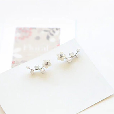 Shell Flowers Plant Simulated Pearl Stud Earrings Tree Branch Simple Gold Silver Earrings For Women Jewelry Girl Gifts
Shell Flowers Plant Simulated Pearl Stud Earrings Tree Branch Simple Gold Silver Earrings For Women Jewelry Girl Gifts