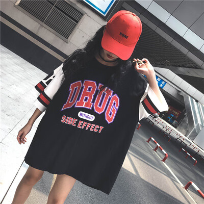 Summer Letter Print Women T-Shirt Short Sleeve Casual Simple Top Hip Hop Plus Size Women Clothing
Summer Letter Print Women T-Shirt Short Sleeve Casual Simple Top Hip Hop Plus Size Women Clothing