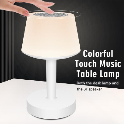 DC5V 2W LEDs Music Table Lamp Touch Lamp Wire-Less Speaker Colorful Night Light Desk Lamp USB Powered BT Call Smart Music Player P
DC5V 2W LEDs Music Table Lamp Touch Lamp Wire-Less Speaker Colorful Night Light Desk Lamp USB Powered BT Call Smart Music Player P