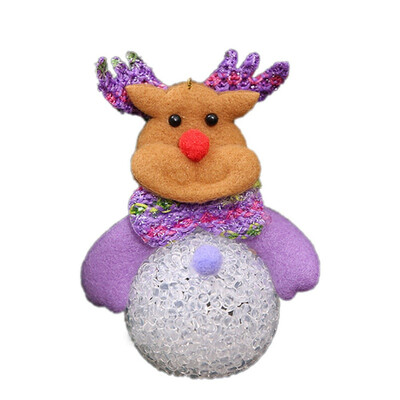 Christmas Ornaments Glowing Snowman Santa Claus Reindeer Night Lights Shining Xmas Tree Pendant Hanging Decorations
Christmas Ornaments Glowing Snowman Santa Claus Reindeer Night Lights Shining Xmas Tree Pendant Hanging Decorations